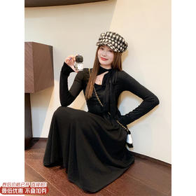 <曾小咸推荐>现货秒杀 ！微信超特价！法式绑带针织连衣裙 日常229.99 立减130 秒杀99.99！！