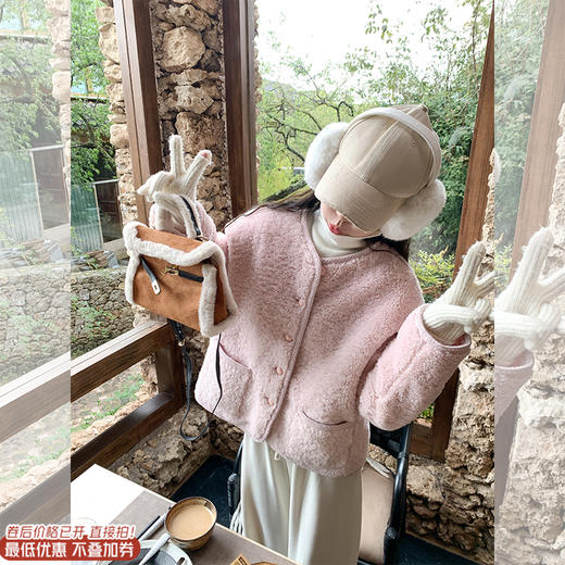 <曾小咸推荐>现货秒杀 ！微信超特价！奶fufu羊羔毛外套 日常229.99 立减90 秒杀139.99！！ 商品图0