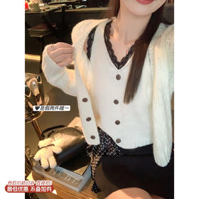 <曾小咸推荐>3.11现货秒杀 ！微信超特价！韩系蕾丝边假两件针织衫 日常219.99 立减130 秒杀89.99！！