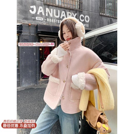 <曾小咸推荐>现货秒杀 ！微信超特价！两面穿皮毛一体外套 日常309.99 立减160 秒杀149.99！！ 商品图0