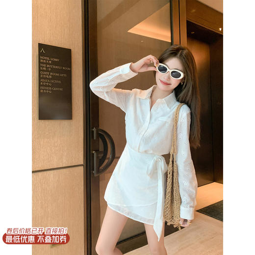 <曾小咸推荐>现货秒杀 ！微信超特价！韩系polo领衬衫连衣裙 日常229.99 立减130 秒杀99.99！！ 商品图0