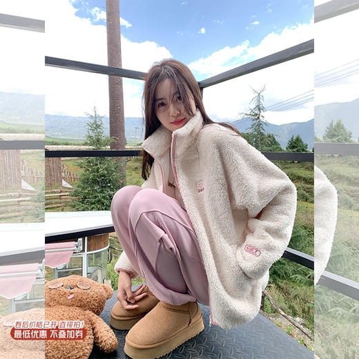 <曾小咸推荐>现货秒杀 ！微信超特价！2色羊羔毛外套 日常249.99 立减110 秒杀139.99！！ 商品图0