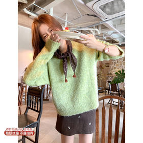 <曾小咸推荐> 现货秒杀！微信超特价！绿色毛衣日常209.99 立减100 秒杀109.99！棕色绣花短裙 日常139.99 立减70 秒杀69.99！