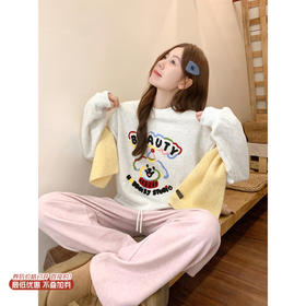 <曾小咸推荐>现货秒杀 ！微信超特价！韩系刺绣小狗加绒卫衣 日常199.99 立减90 秒杀109.99！！