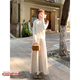 <曾小咸推荐>3.8现货秒杀 ！微信超特价！百褶长裙 日常169.99 立减100 秒杀69.99！！花边拼接针织衫 秒杀89.99！！