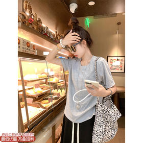 <曾小咸推荐>三色纯色基础短袖T恤 日常89.99/件 立减50 秒杀39.99/件！！