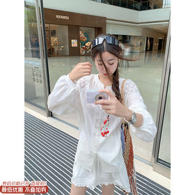 【169元任选2件】最后一波现货！蕾丝复古灯笼袖衬衫