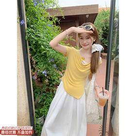 <曾小咸推荐>花苞半身裙 日常139.99/件 立减70 秒杀69.99/件！！黄色短袖限时9折，券后62.99！