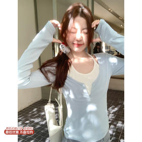 <曾小咸推荐>现货秒杀 ！微信超特价！假两件挂脖打底衫 日常169.99 立减100 秒杀69.99！！