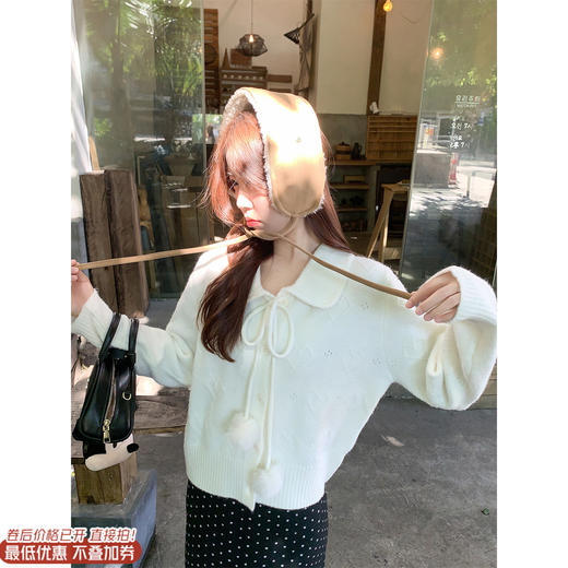 <曾小咸推荐>现货秒杀 ！微信超特价！韩系娃娃领毛衣 日常219.99 立减130 秒杀89.99！！ 商品图0