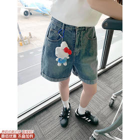 【149元任选2件】最后一波现货！韩系卷边设计浅色牛仔短裤