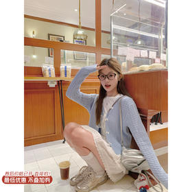 【179元任选2件】最后一波现货！蝴蝶结绑带设计针织衫