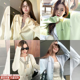 【169元任选2件】最后一波现货！4色圆领针织长袖开衫