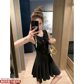 【169元任选2件】最后一波现货！赫本风纯欲气质背心裙