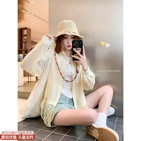 <曾小咸推荐>现货秒杀！卖完不补 ！微信打折价！蕾丝镂空拼接衬衫 日常159.99 立减70 秒杀89.99！