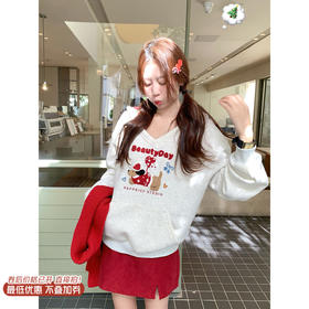 <曾小咸推荐>现货秒杀 ！微信超特价！v拼接连帽加绒卫衣 日常219.99 立减120 秒杀99.99！！