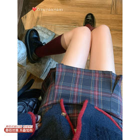 <曾小咸推荐> 现货秒杀！微信超特价！撞色边v领毛衣开衫 日常189.99 立减90 秒杀99.99！格子裙秒杀69.99！