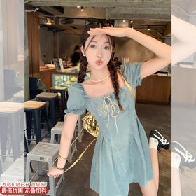 【169元任选2件】最后一波现货！【牛仔诱惑】牛仔短款连衣裙