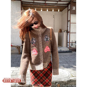 <曾小咸推荐>现货秒杀 ！微信超特价！韩系复古高领毛衣 日常219.99 立减110 秒杀109.99！！