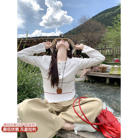 <曾小咸推荐>现货秒杀 ！微信超特价！韩版简约佰搭长袖T恤 日常129.99 立减60 秒杀69.99！！