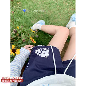 【129元任选2件】现货！撞色花朵印花休闲短裤