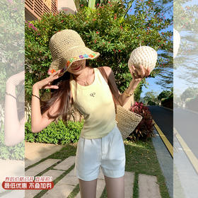 <曾小咸推荐>现货秒杀！最后一波 ！ 2色短款吊带背心 日常79.99 立减40 秒杀39.99！