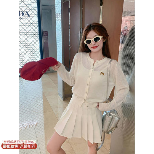 <曾小咸推荐>4.9现货秒杀 ！微信超特价！韩系短款针织开衫 日常169.99 立减90 秒杀79.99！！ 商品图1