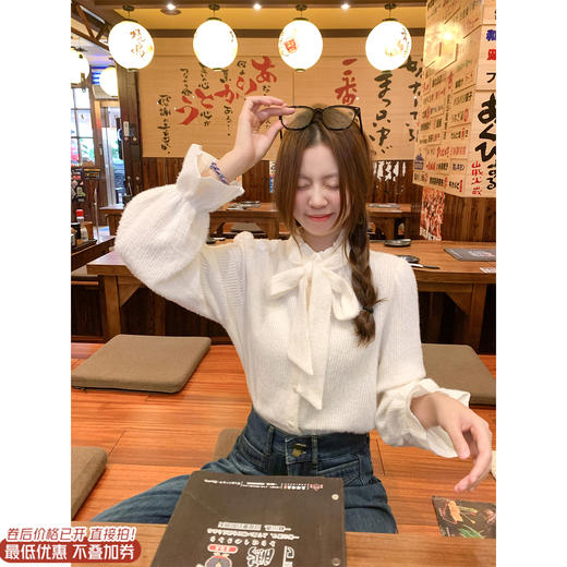 <曾小咸推荐>2.4现货秒杀 ！微信超特价！系带蝴蝶结衬衫 日常179.99 立减100 秒杀79.99！！小香风背心连衣裙  秒杀89.99！！ 商品图0