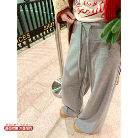 <曾小咸推荐>现货秒杀 ！微信超特价！韩系3色磨毛直筒休闲裤 日常189.99 立减110 秒杀79.99！！小碎花棉服秒杀159.99！！