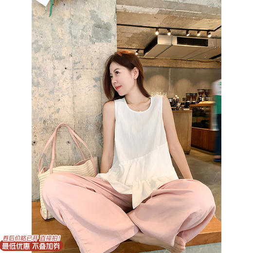 <曾小咸推荐>3.30现货秒杀 ！微信超特价！不规则荷叶边娃娃衫T恤 日常149.99/件 立减60 秒杀89.99/件！！ 商品图0