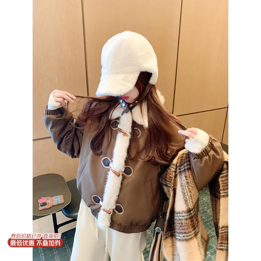 <曾小咸推荐>现货秒杀 ！微信超特价！美拉德复古毛领厚外套 日常319.99 立减130 秒杀189.99！！ 商品图0