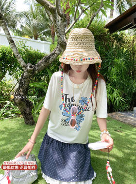 <曾小咸推荐>现货秒杀！最后一波 ！雏菊印花短袖 日常109.99 立减60 秒杀49.99！波点拼接蕾丝半身裙 日常129.99 立减70 秒杀59.99！