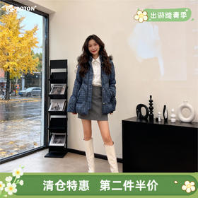 【第2件半价！尾货清仓不退换】波顿女士羽绒LJ618