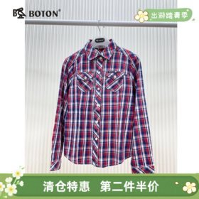 【第2件半价！尾货清仓不退换】波顿女士长袖衬衫LS501