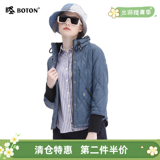 【第2件半价！尾货清仓不退换】波顿女士棉褛LJ510 商品图0