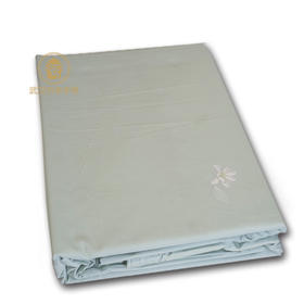 【助农】银鹏汉棉全棉四件套色布绣花/柔丝缎/长绒棉系列多色可选（被套：200*230cm,床单250*250cm,枕套2个：48*74cm）