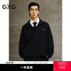 GXG男装  黑色通勤立领休闲宽松夹克25年春季热卖G25X211005 商品缩略图0