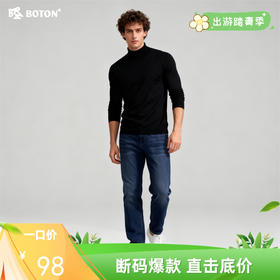 波顿男士弯袋牛仔裤ME183518