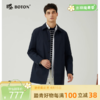 波顿男士春秋中长薄棉衣利落耐穿拒水不易皱合身美式休闲款MJ987523 商品缩略图0