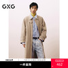 GXG男装 深卡其长款风衣25年春热卖G25X081004 商品缩略图0
