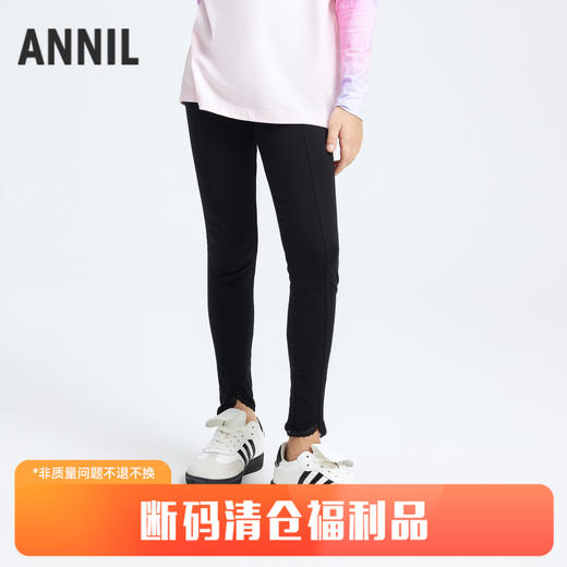 女童针织打底裤春季新款安奈儿童装EG516081 商品图0