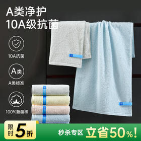 10A抗菌全棉毛巾（韶华系列）