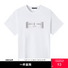 GXG男装【100%棉】夏季时尚线条几何字母男款透气圆领短袖t恤K&C 商品缩略图0