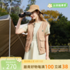 【全棉高密】波顿春秋女卡其色马甲外穿宽松户外休闲高端LJ900123 商品缩略图0