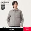 gxg.jeans男装冬季时尚翻领呢夹克J24X214070 商品缩略图0