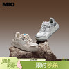 MIO米奥春季休闲板鞋圆头系带复古厚底酷飒运动鞋女鞋M241539927 商品缩略图0