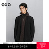 GXG男装 黑色简约合体西服男通勤外套 日常通勤商务休闲西装外套G24X014008 商品缩略图0