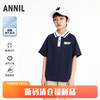 男童翻领短袖针织衫夏季新款安奈儿童装EB521190 商品缩略图0