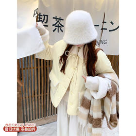 <曾小咸推荐>3.3 现货秒杀 ！微信超特价！韩系毛毛翻领夹棉外套 日常289.99 立减150 秒杀139.99！！