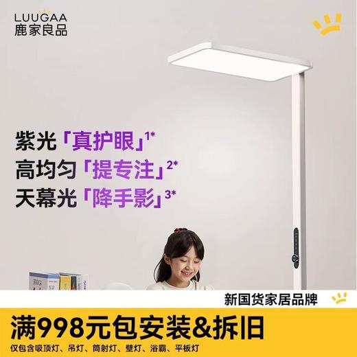【优惠换购】LUUGAA鹿家良品爱因精灵护眼大路灯 商品图0